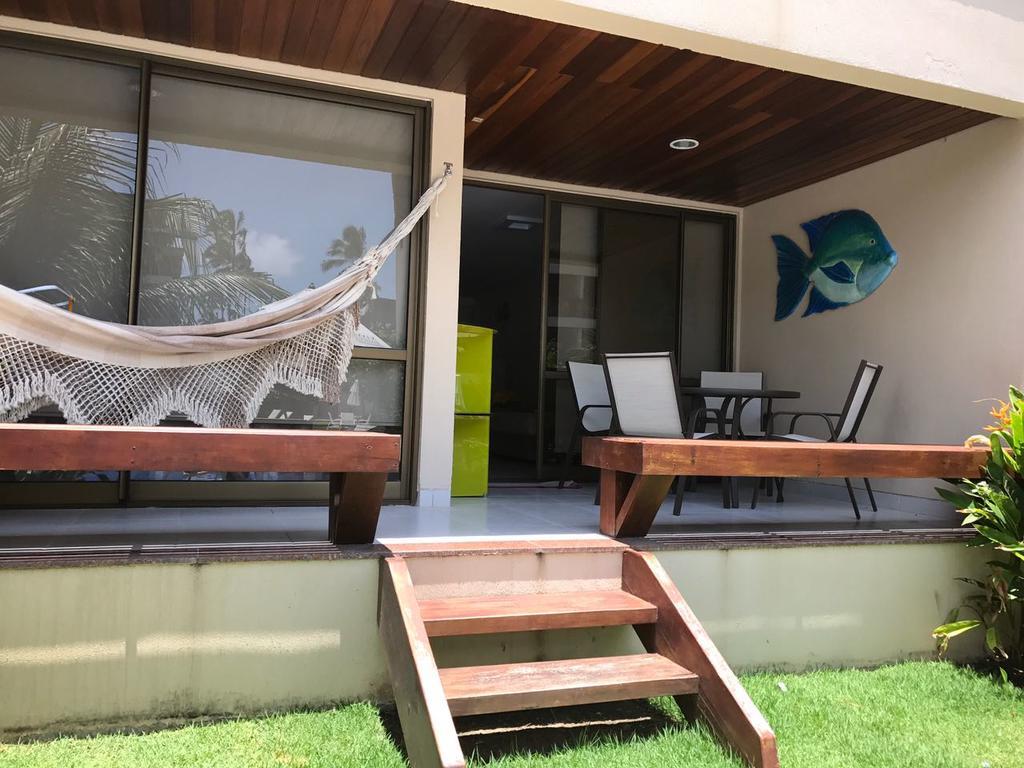 Flat Nannai Residence Muro Alto Terreo Frente Piscina Pôrto das Galinhas Esterno foto